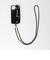 ＜ajew＞CADENAS ベルベット チェーン ストラップ iPhone14/16e共通対応ケース