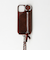 ＜ajew＞CADENAS ベルベット チェーン ストラップ iPhone14/16e共通対応ケース