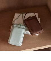 ポリエステル ジップスリム ウォレットショルダー
