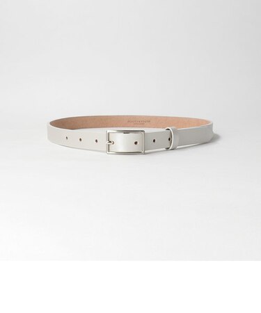 メタリックレザー ベルト