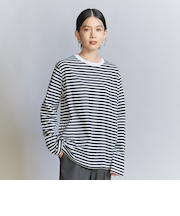 コットン天竺 ロングスリーブ カットソー