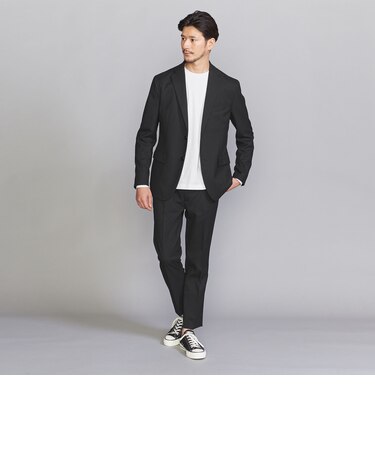 WEB限定 WARDROBE SMART】DELEGANT サキソニー セットアップ 