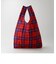 ＜BAGGU＞タータンチェック ポケッタブルバッグ /STANDARD 日本限定モデル