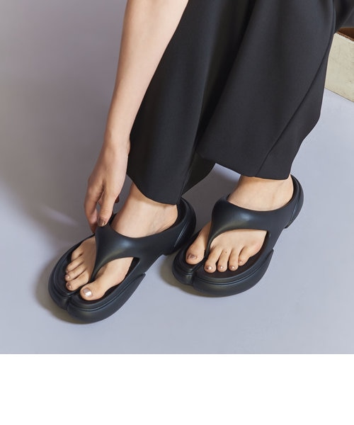 ＜PAES＞NEW FLIPFLOP タビサンダル 黒 PAES＞NEW FLIPFLOP タビサンダル｜ビューティー＆ユース