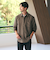 【WEB限定 WARDROBE SMART】スエードライク シャツ