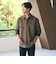 【WEB限定 WARDROBE SMART】スエードライク シャツ