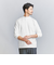 【WEB限定 WARDROBE SMART】クリア ガスコットン モックネック カットソー【抗菌・防臭】
