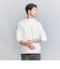 【WEB限定 WARDROBE SMART】クリア ガスコットン モックネック カットソー【抗菌・防臭】