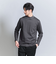 【WEB限定 WARDROBE SMART】クリア ガスコットン モックネック カットソー【抗菌・防臭】