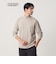【WEB限定 WARDROBE SMART】クリア ガスコットン モックネック カットソー【抗菌・防臭】