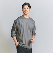 【WEB限定 WARDROBE SMART】NORITAKE クルーネック リラックス テーパード カットソー