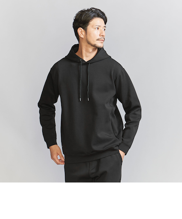 【WEB限定 WARDROBE SMART】ダブルニット  スウェット パーカー/セットアップ対応