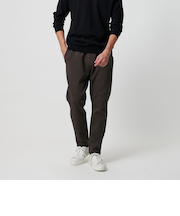 【WEB限定 WARDROBE SMART】ダブルニット イージーパンツ/セットアップ対応