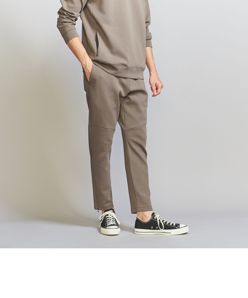 【WEB限定 WARDROBE SMART】ダブルニット イージーパンツ/セットアップ対応