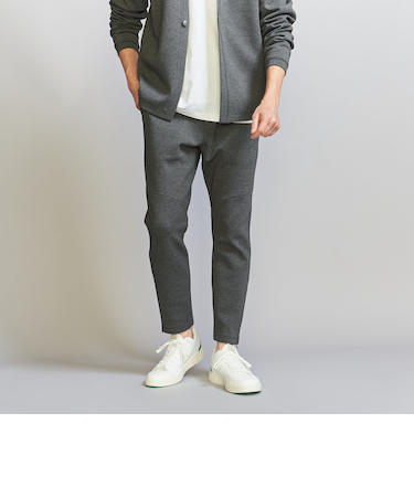 【WEB限定 WARDROBE SMART】ダブルニット イージーパンツ/セットアップ対応
