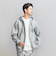 【WEB限定 WARDROBE SMART】ダブルニット ジップパーカー/セットアップ対応