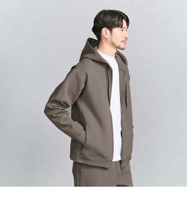 【WEB限定 WARDROBE SMART】ダブルニット ジップパーカー/セットアップ対応
