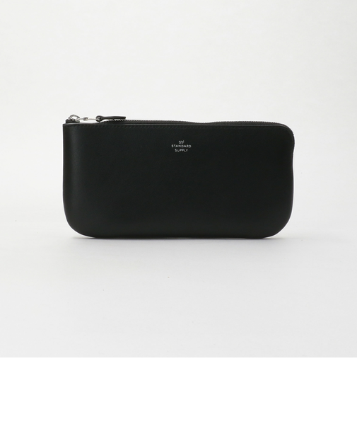 ＜STANDARD SUPPLY＞オーバル ジップ トップ ウォレット
