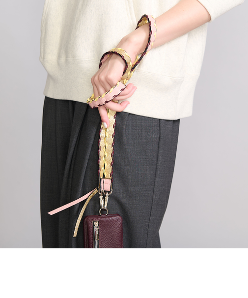 <ajew>デザイン カラー ショルダーストラップ