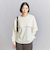 【WEB限定 Wardrobe DAILY MINIMAL】ケープフリル レイヤーカットソー