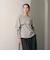 【WEB限定 Wardrobe DAILY MINIMAL】ケープフリル レイヤーカットソー