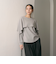 【WEB限定 Wardrobe DAILY MINIMAL】ケープフリル レイヤーカットソー
