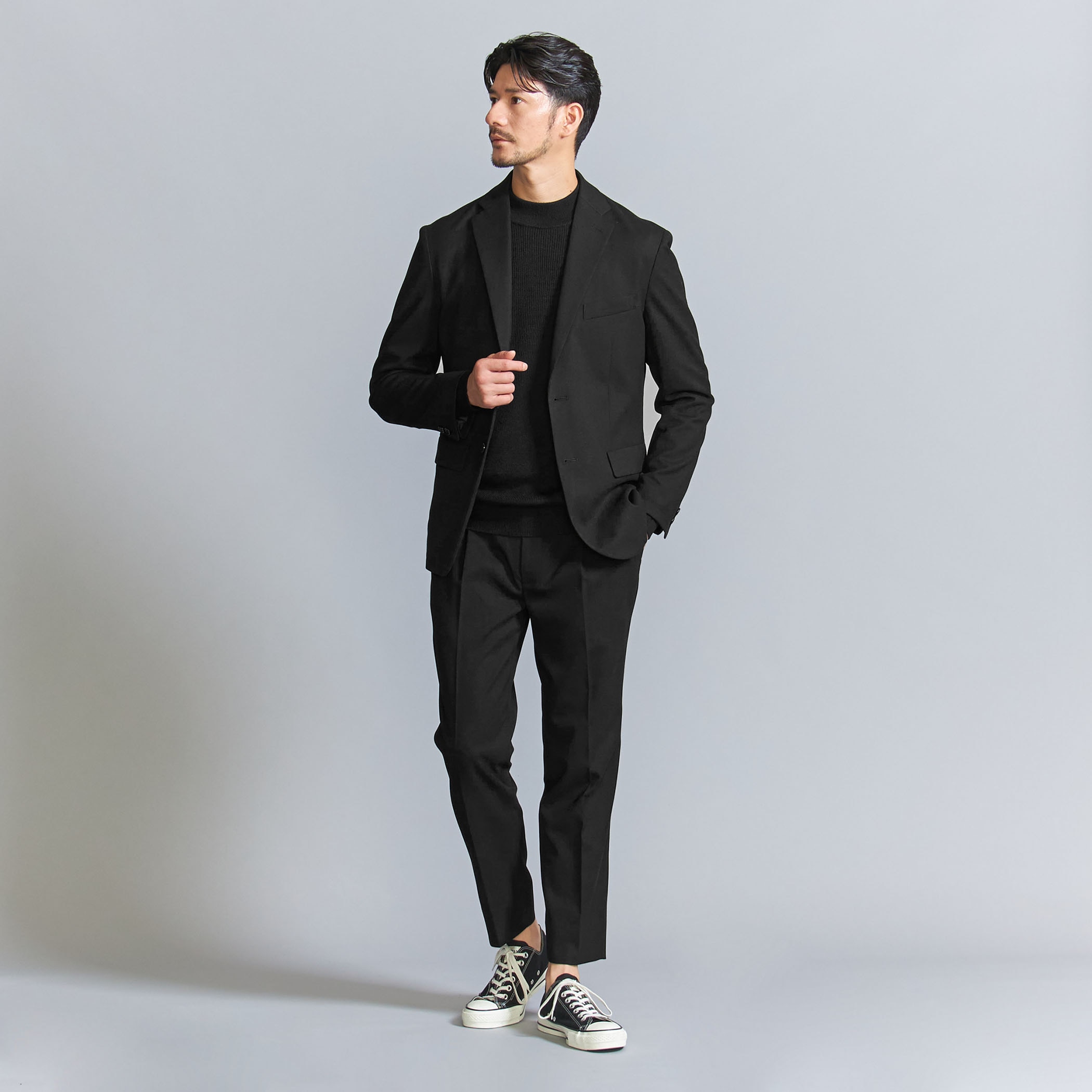 WEB限定 WARDROBE SMART】DELEGANT サキソニー セットアップ/ジャケット＆イージーパンツ｜ビューティー＆ユース  ユナイテッドアローズの通販｜&mall（アンドモール）三井ショッピングパーク公式通販