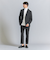 【WEB限定 WARDROBE SMART】DELEGANT サキソニー セットアップ/ジャケット＆イージーパンツ