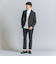 【WEB限定 WARDROBE SMART】DELEGANT サキソニー セットアップ/ジャケット＆イージーパンツ