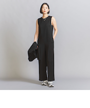 【WEB限定 Wardrobe DAILY MINIMAL】ダブルクロス オールインワン -ウォッシャブル-