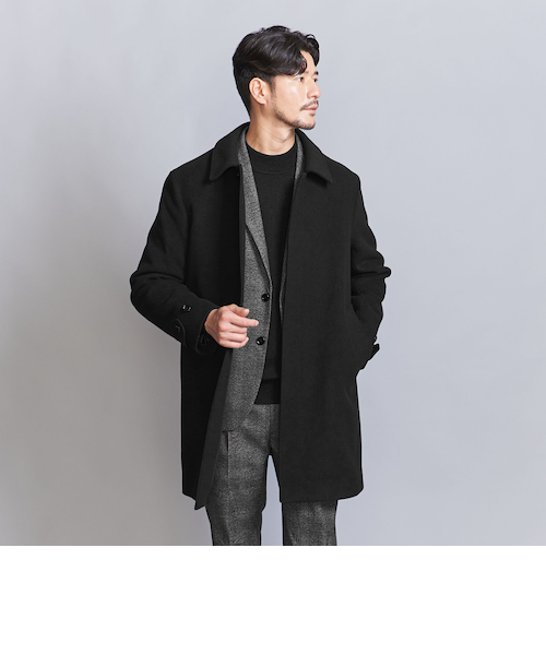 BEAUTY&YOUTH WEB限定PE メルトン バルカラーコート WEB限定 WARDROBE SMART】PE メルトン バルカラーコート｜ビューティー