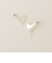 【別注】＜LAPUIS＞ハート ピアス