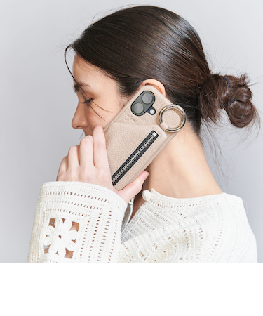 ＜ajew＞CADENAS ストラップ iPhone16ケース