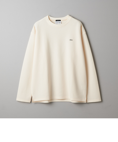 LACOSTE for BEAUTY&YOUTH 1トーンTシャツ ライトグレー LACOSTE for BEAUTY&YOUTH＞1トーン ショートスリーブ Tシャツ