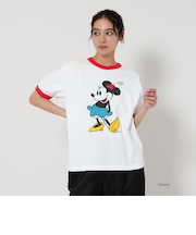 【別注】＜TOWNCRAFT＞Disney リンガープリント Tシャツ