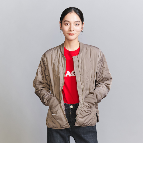 BEAUTY&YOUTH別注アイテム キルティング ジャケット 別注】＜FIVE BROTHER＞キルティングジャケット 23SS