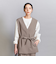 【WEB限定 Wardrobe DAILY MINIMAL】ダブルクロス リボンベルトジレ ウォッシャブル