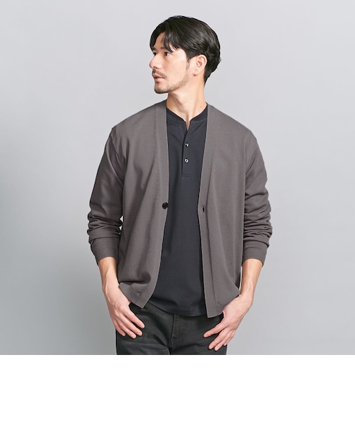 【WEB限定 WARDROBE SMART】KOUKIN ハイゲージ ニット カーディガン【抗菌・防臭】