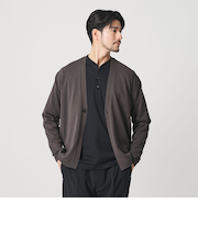 【WEB限定 WARDROBE SMART】KOUKIN ハイゲージ ニット カーディガン【抗菌・防臭】