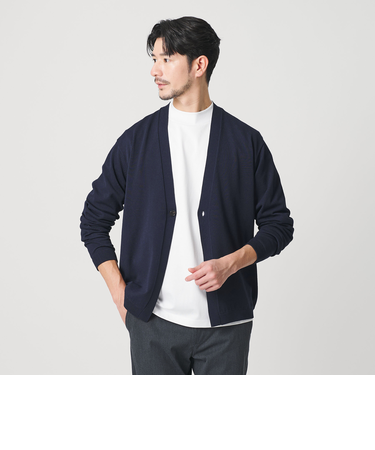 【WEB限定 WARDROBE SMART】KOUKIN ハイゲージ ニット カーディガン【抗菌・防臭】