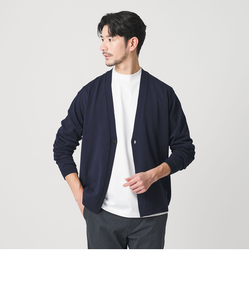 【WEB限定 WARDROBE SMART】KOUKIN ハイゲージ ニット カーディガン【抗菌・防臭】