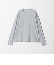 コットン ルーズ ロングスリーブ Tシャツ