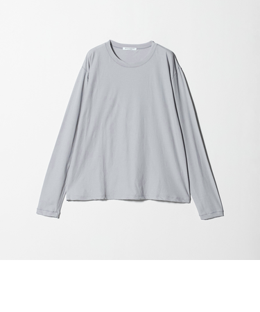 コットン ルーズ ロングスリーブ Tシャツ