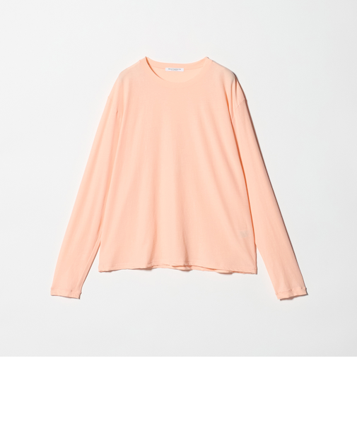 コットン ルーズ ロングスリーブ Tシャツ