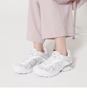 ＜Salomon＞XT-WHISPER WHITE/スニーカー