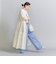 レース ロングワンピース -2WAY-
