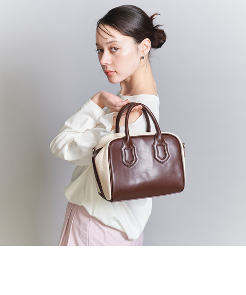 UNITED ARROWS ＜VARNY＞ミディアム ボストンバッグ 2WAY黒 VARNY