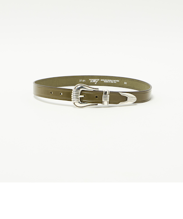 ＜TORY LEATHER＞レザー ウェスタン ベルト