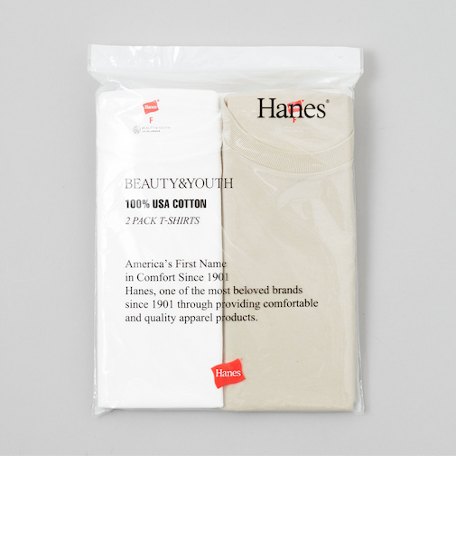 【別注】＜Hanes＞2パック Tシャツ