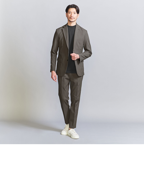 【WEB限定 WARDROBE SMART】ライト オックスフォード セットアップ/ジャケット＆イージーパンツ